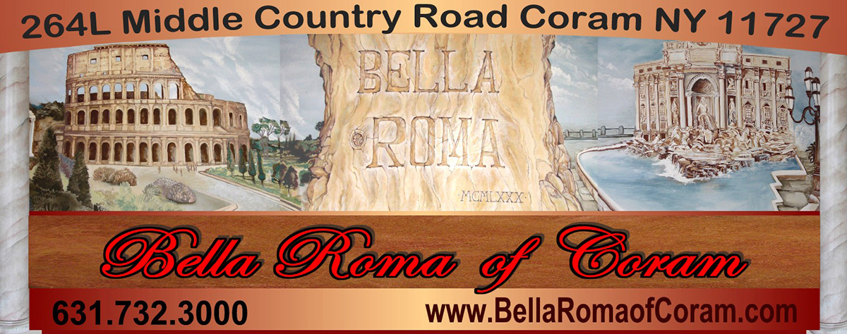 Bella Roma of Coram - Menu